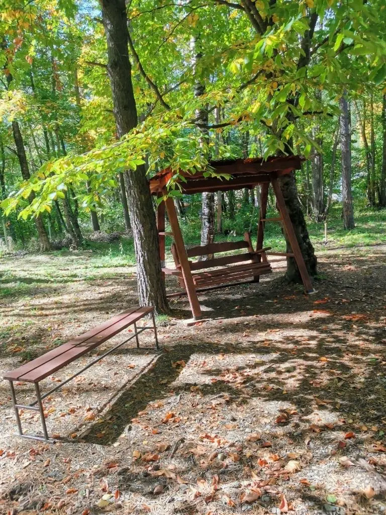 Фотография качелей